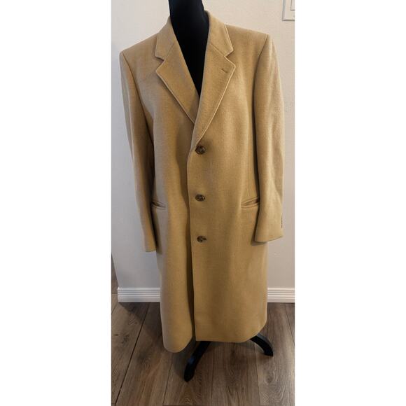 VTG House Of Darby Ltd. Coar. 100% Pure Wool Overcoat Camel Men’s Medium/40 - Picture 1 of 7